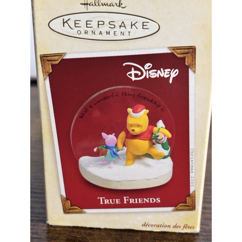 Hallmark Keepsake 2005 True Friends Pooh And Piglet